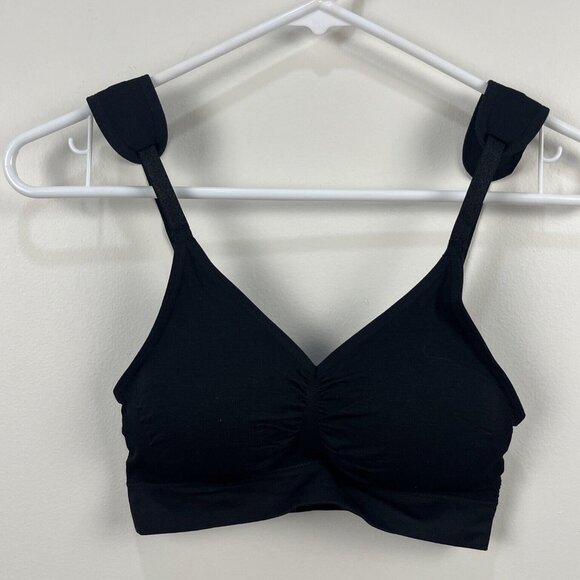 Dream By Genie Bra Large Black Adjustable Straps - Picture 1 of 11